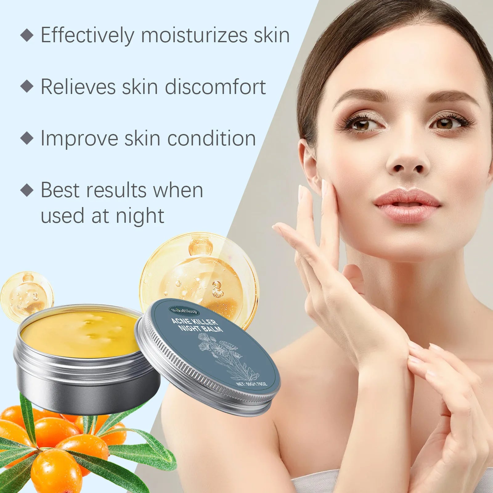 Acne Removal Honey Night Balm