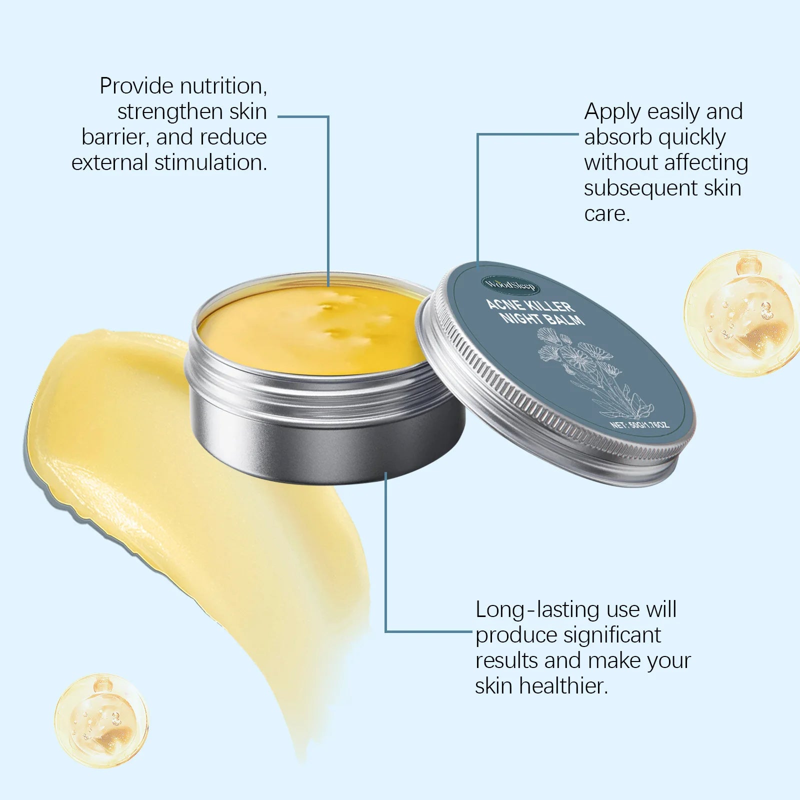 Acne Removal Honey Night Balm