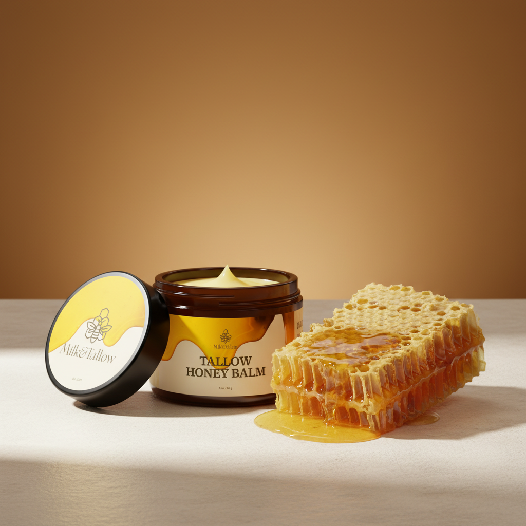 Beef Tallow And Honey Balm