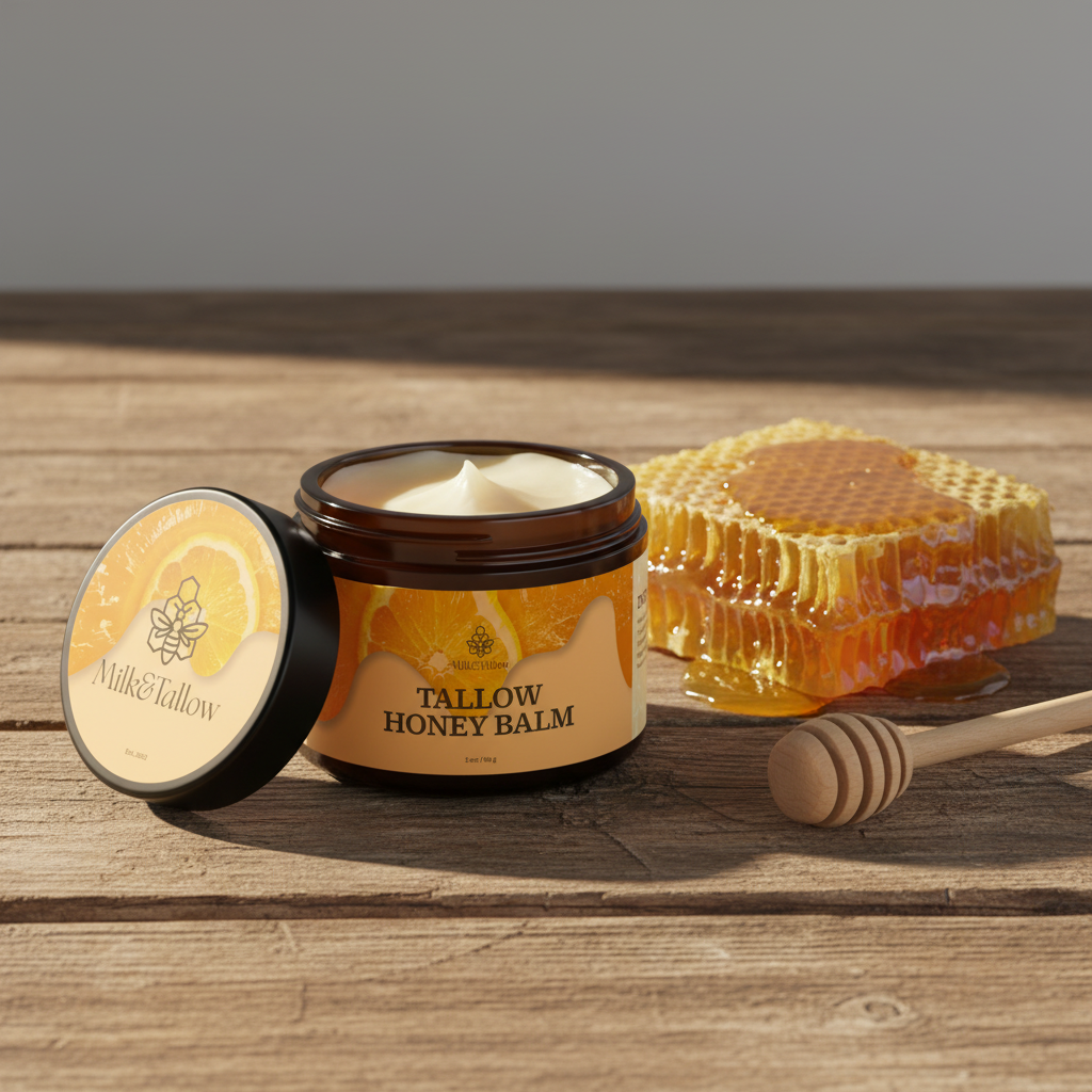 Beef Tallow And Honey Balm